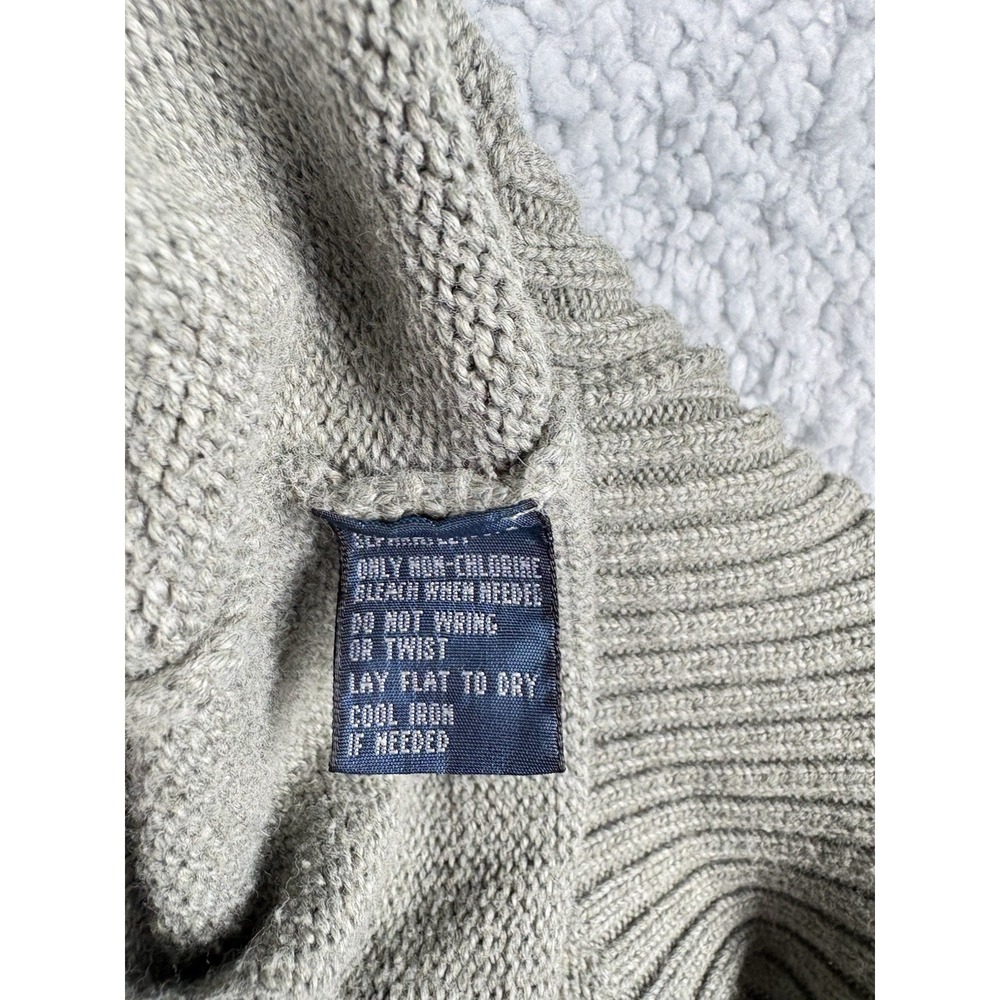 Polo Ralph Lauren Men's 1/4 Zip‎ Pullover Sweater Sage Green Sz XL - Picture 7 of 9